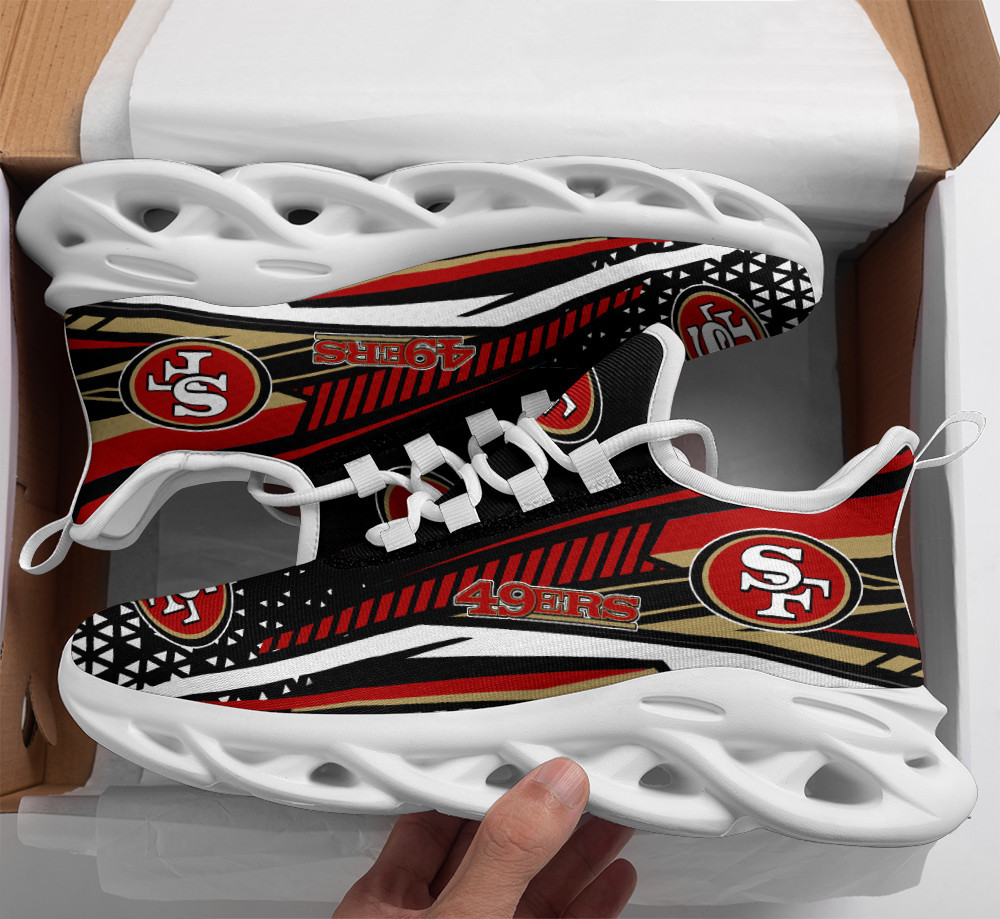 San Francisco 49Ers Yezy Running Sneakers Bg454