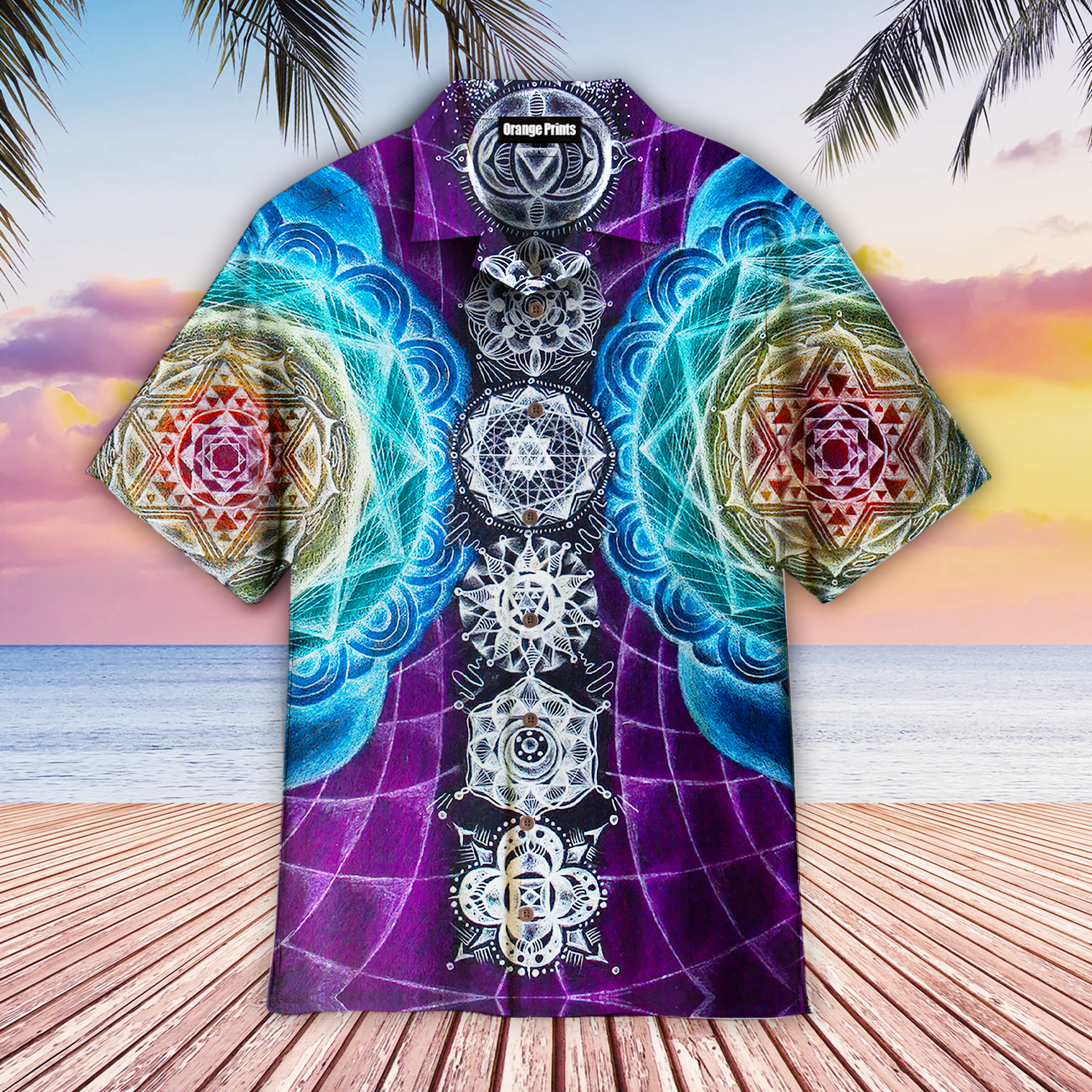 Mandala Chakra Aloha Hawaii Shirts For Men And Women Ha1206