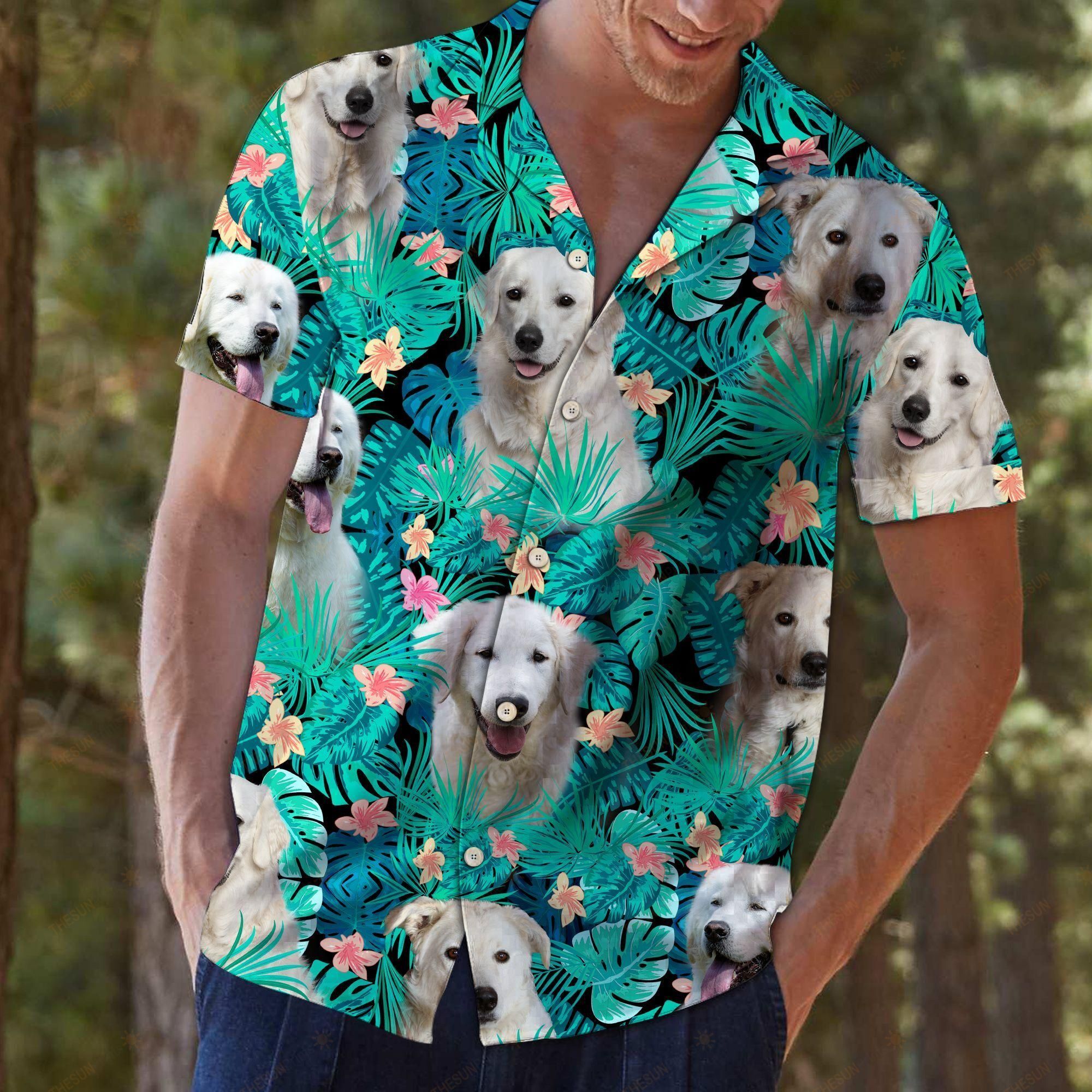 Kuvasz Tropical Hawaiian Shirt Ha49810