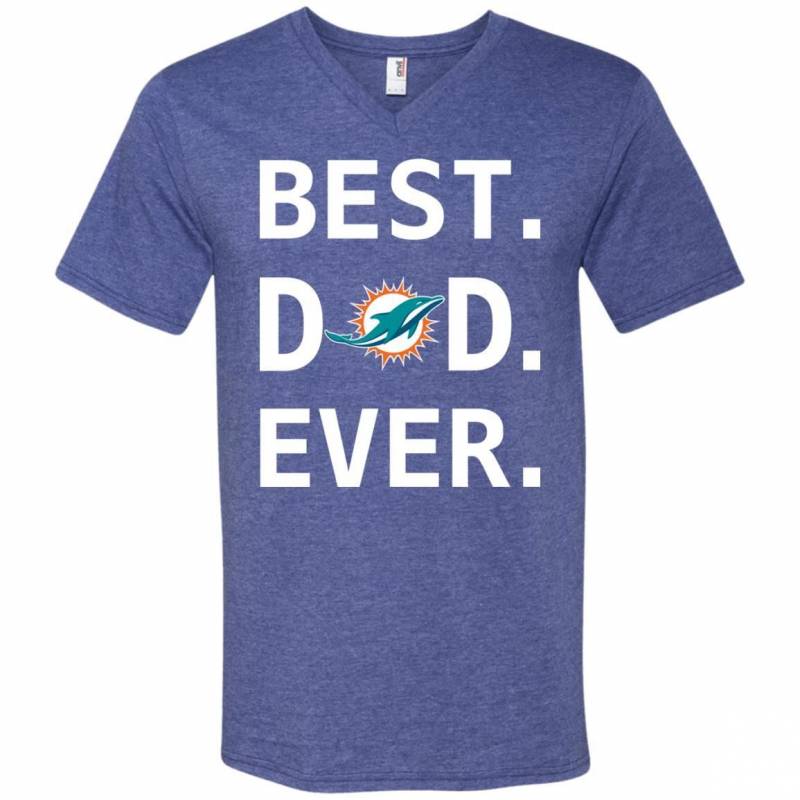 Miami Dolphins Dad Best Dad Ever Fathers Day Shirt