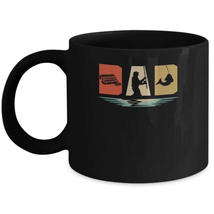 Vintage Fishing Dad Father’s Day Gift Mug