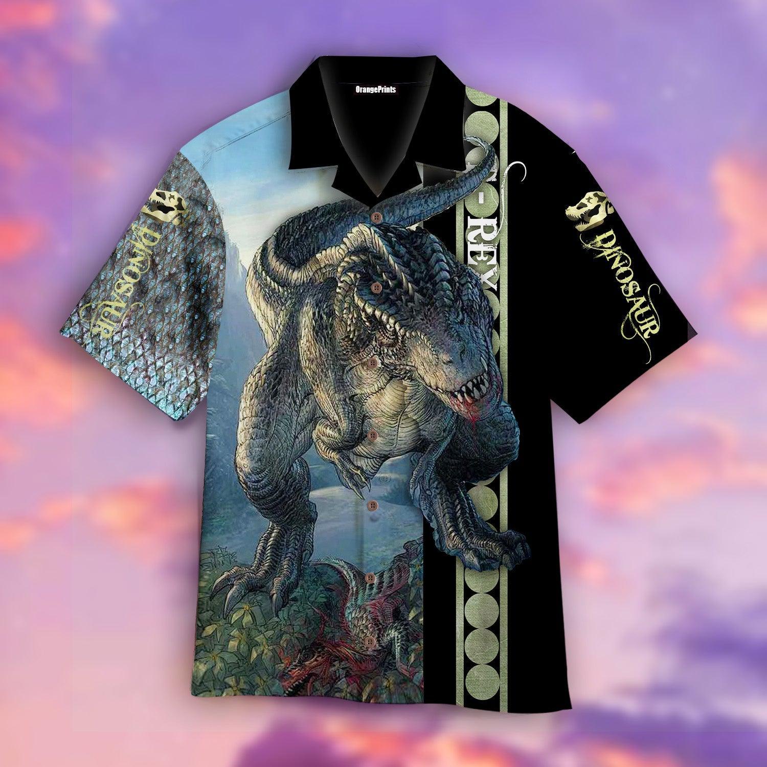 Dinosaur Hawaii Shirt For Men And Women Ha102164