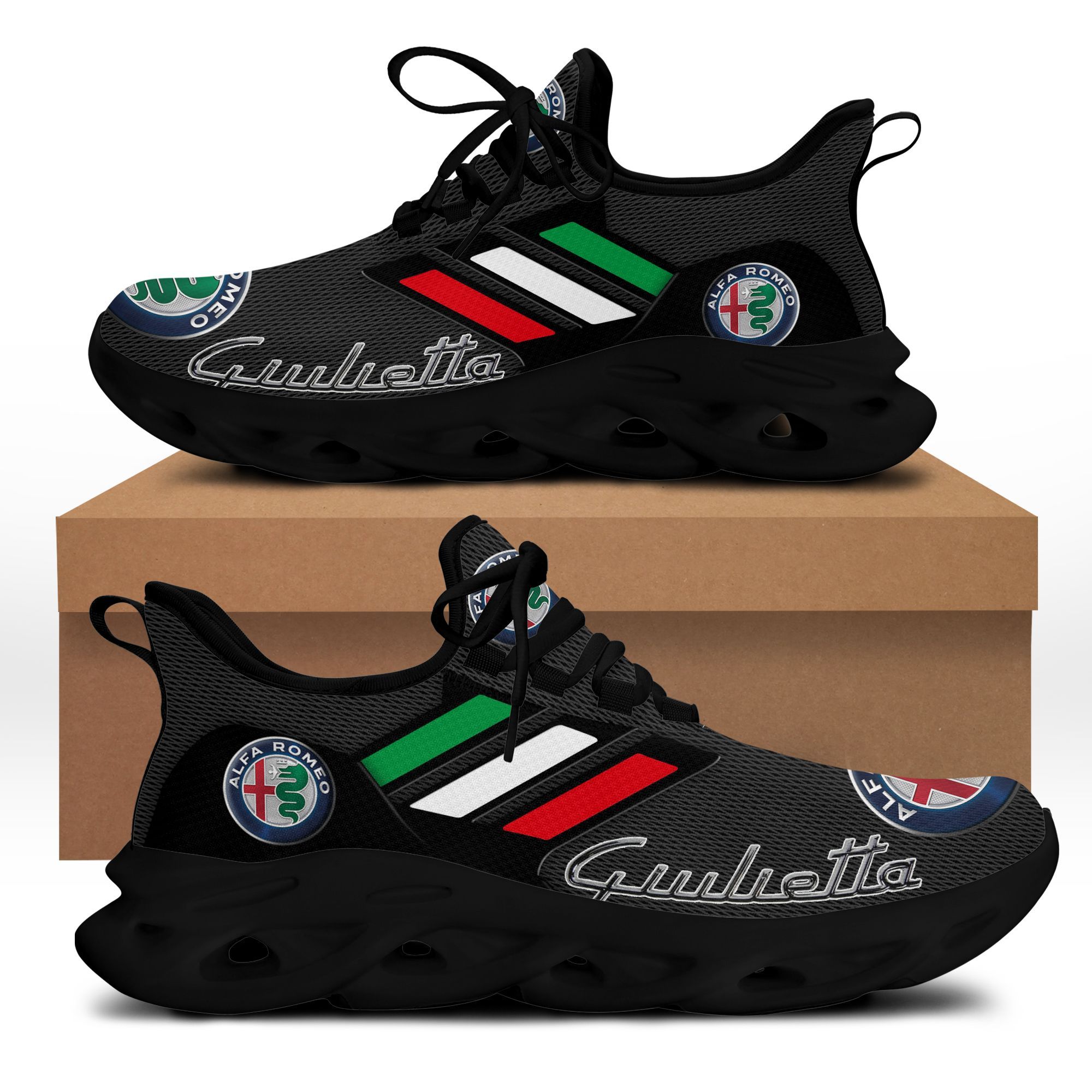 Alfa Romeo Giulia NCT-LT  BS Running Shoes Ver 2 (Black)