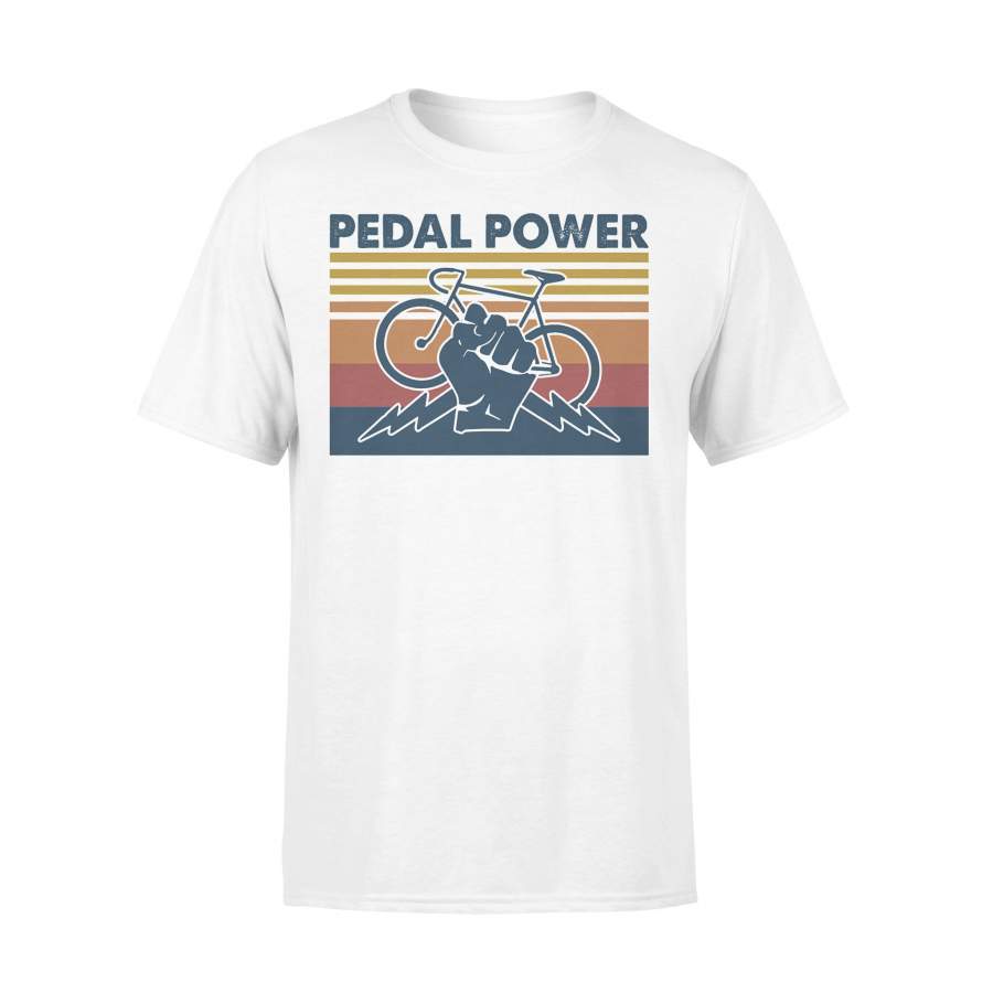 Bicycle Pedal Power Vintage Retro T-shirt