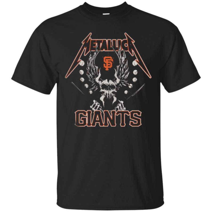 Metallica San Francisco Giants Cotton T Shirt