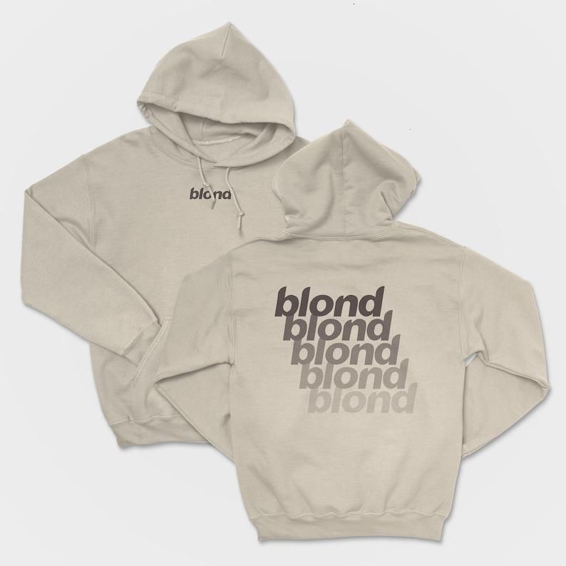 Frank Ocean Blond Graphic Hoodie, Unisex Pullover for Men and Women, Casual Streetwear, Soft Cotton for Daily Comfort
