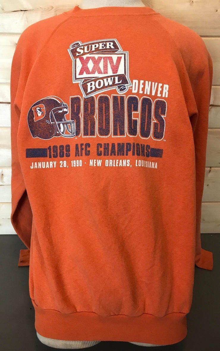 Vintage 1989 Denver Broncos Super Bowl Shirt