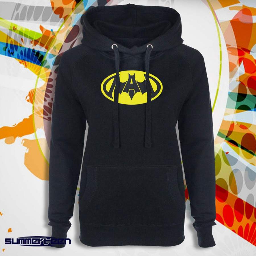 Batdad Logo Batman Superhero Women’S Hoodie