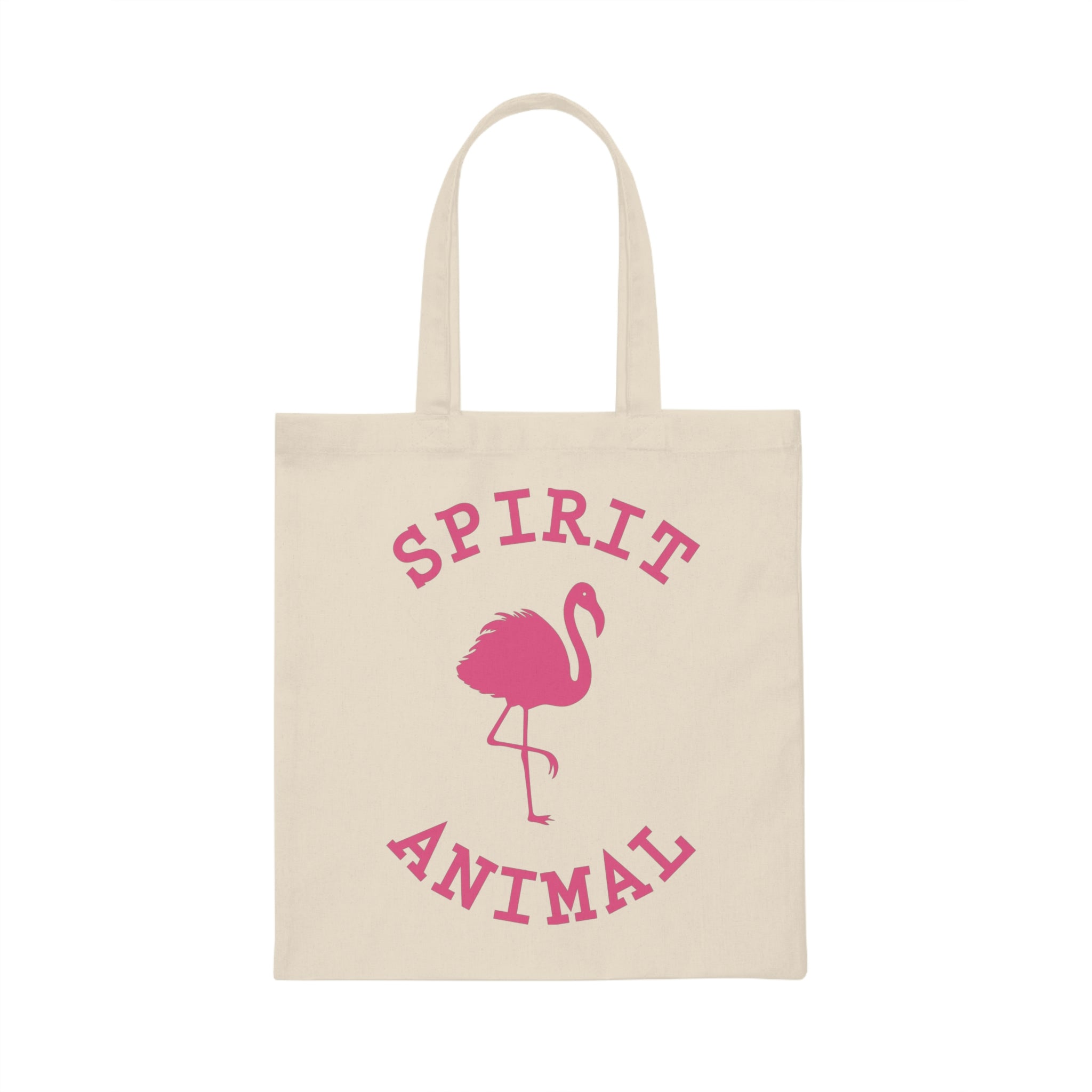 Spirit Animal Flamingo Bird Lover Gift Canvas Tote Bag