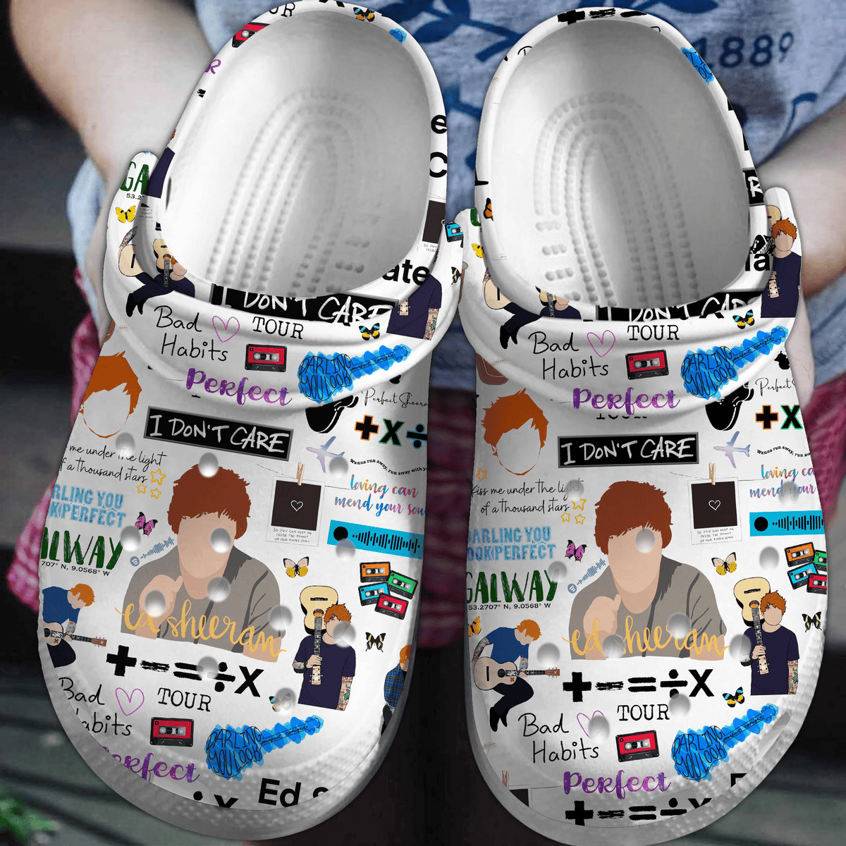 Ed Sheeran Crocss Clogs For Men Women And Kid E1Br37Kb