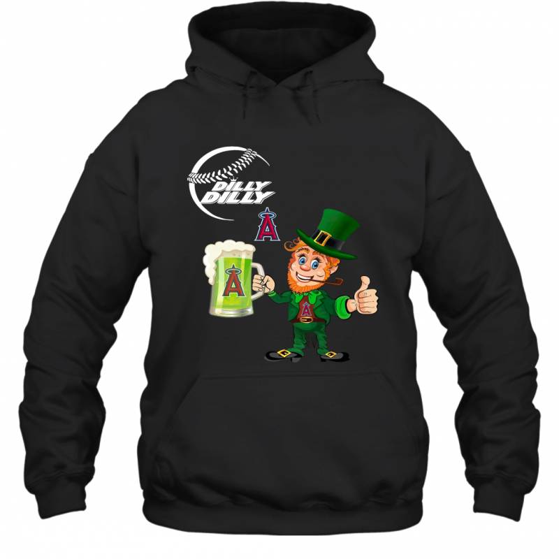 Los Angeles Angels Dilly Dilly Saint Patrick Day Hoodie