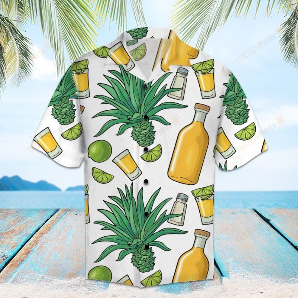 Tequila Aloha Hawaii Shirt Colorful Short Sleeve Summer Beach Casual For Men And Women Ha25242