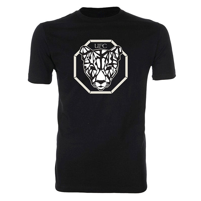 Ufc Leopard T-Shirt – Black