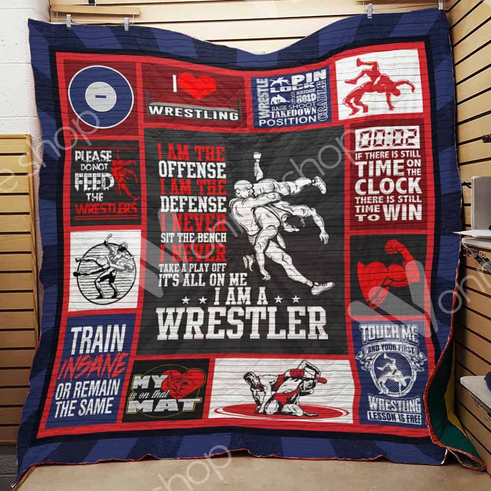 Wrestling 3D Quilt Blanket HGM962