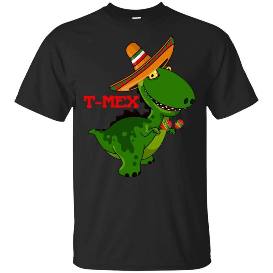 UMACVN T Rex Dinosaur T-Mex Mexican Fiesta Cinco De Mayo Tshirt for Mens Womens