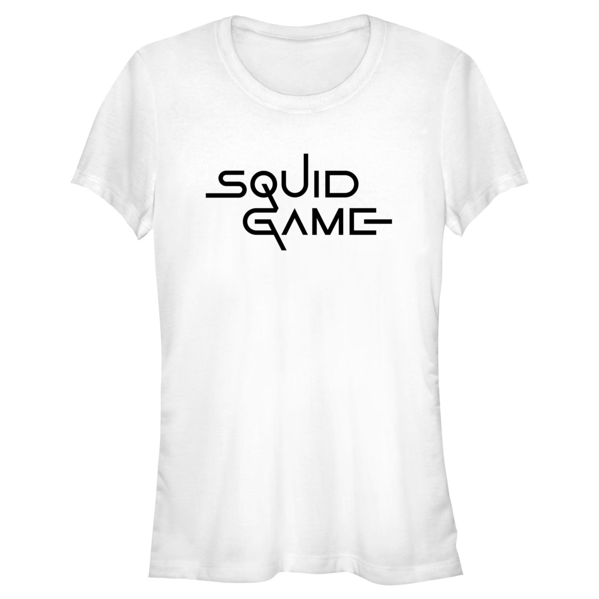 Squid Game Junior’S Logo White  T-Shirt