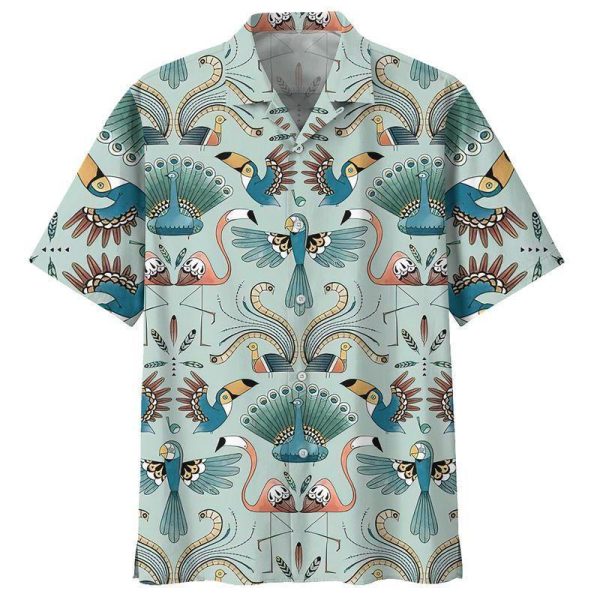 Flamingo Hawaii Shirt For Men Women Ha78388