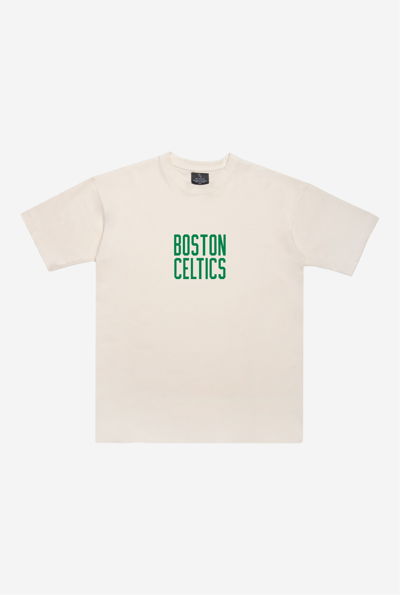 Boston Celtics Heavyweight T-Shirt – Natural