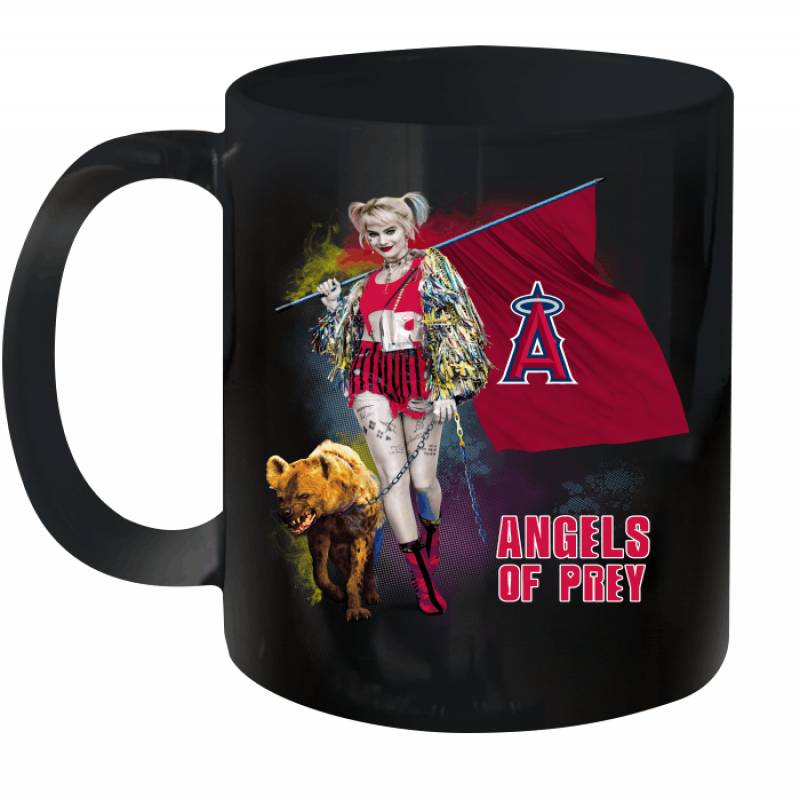 Harley Quinn flag Los Angeles Angels Of Prey Ceramic Mug 11oz