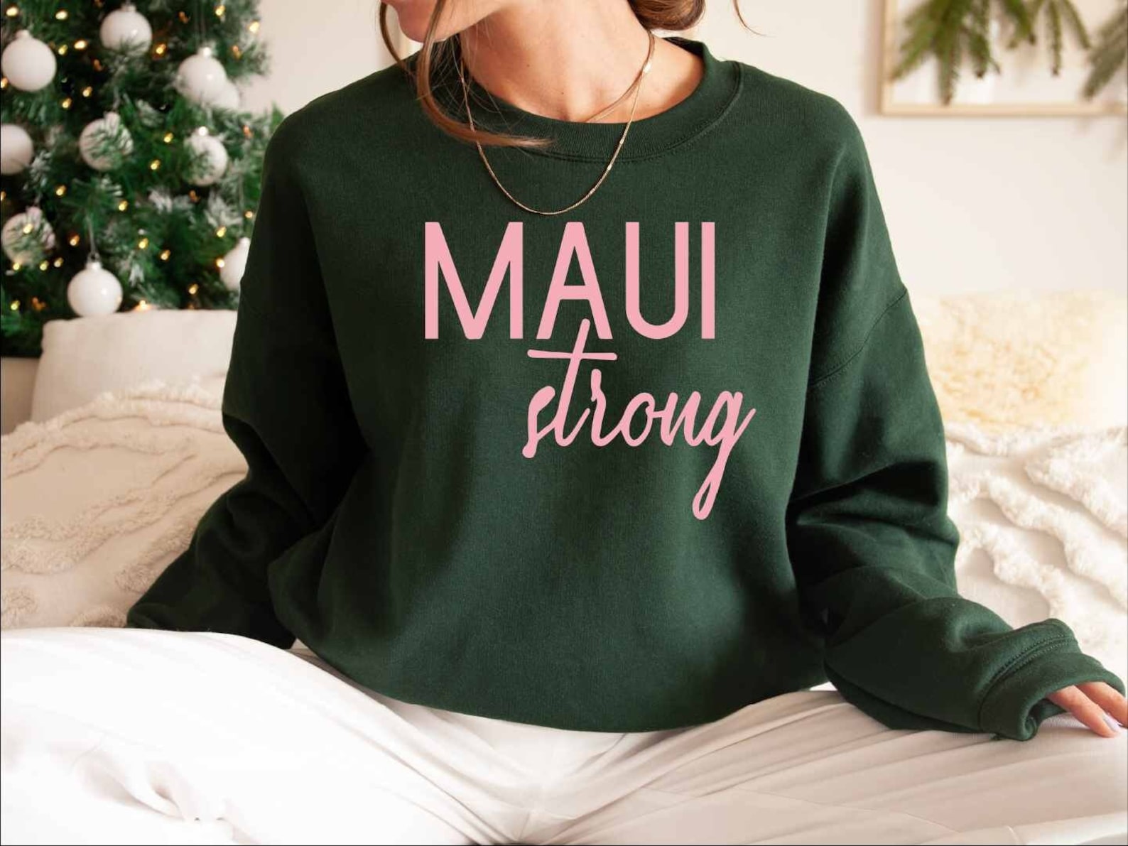 Maui Strong Sweatshirt, Maui Wildfire Relief Sweatshirt, Lahaina Hawaii Fires, Maui Wildfire Sweatshirt, Proceeds Donated Sweatshirt Sws1838