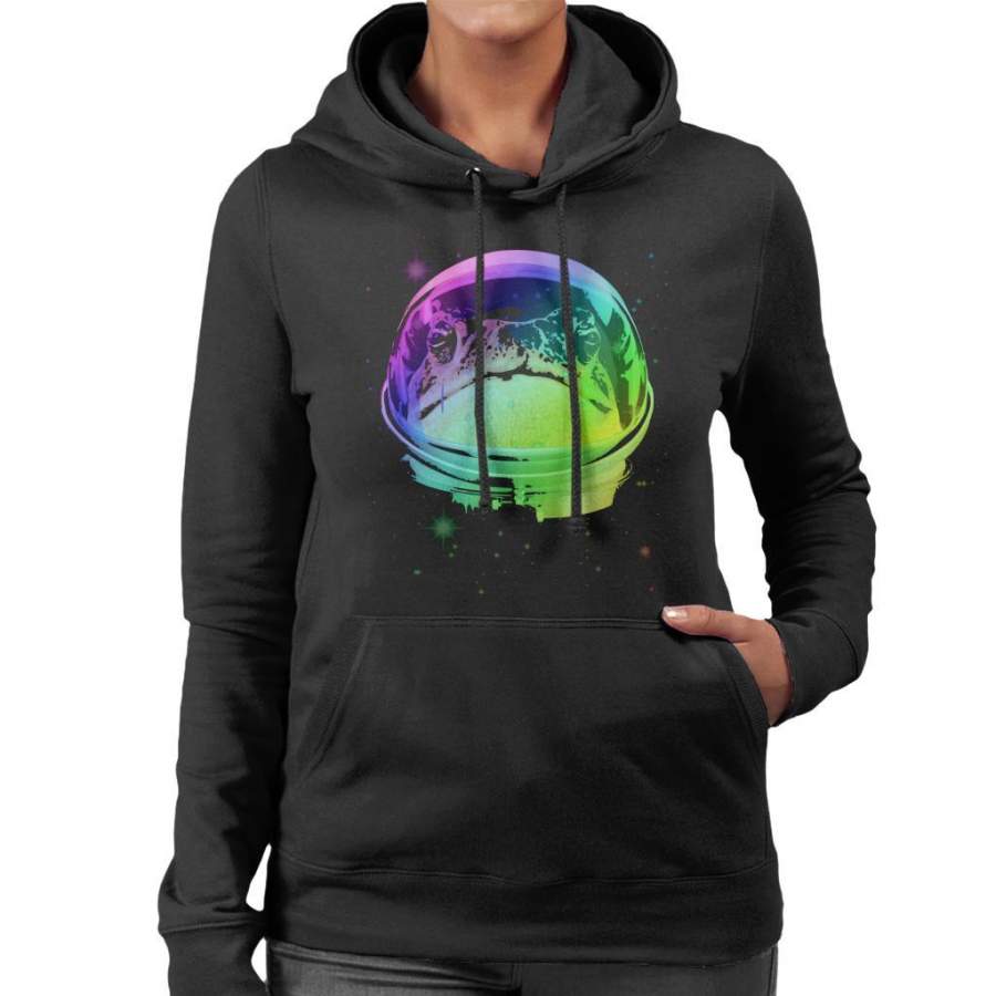 Space Frog Women’s Hooded Sweatshirt