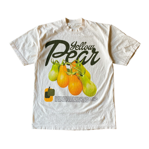 Yellow Pear Tee Shirt Outfit