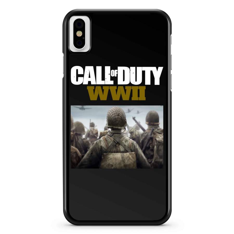 Call Of Duty Poster War iPhone X / XS / XR / XS Max Case