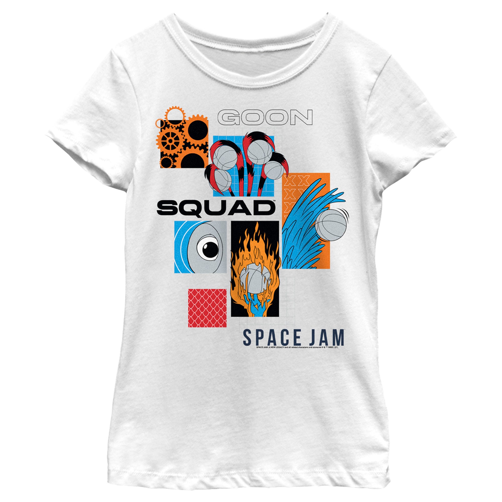 Space Jam: A New Legacy Girl’S Goon Squad Abstract  T-Shirt