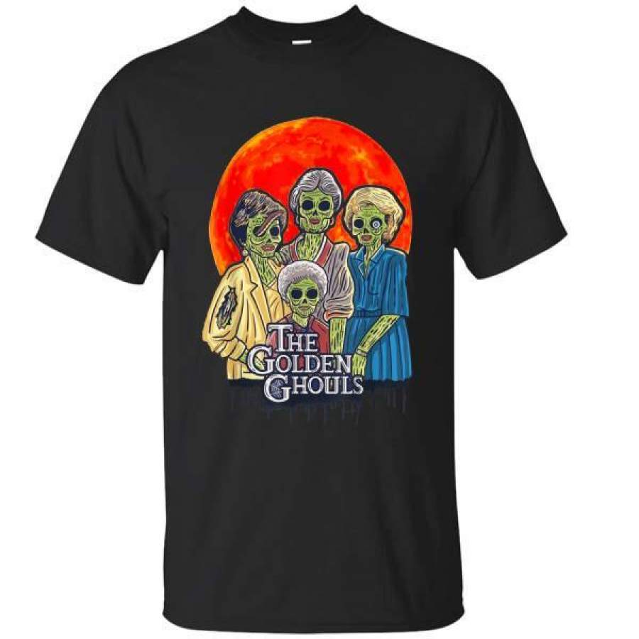 Vintage The Golden Ghouls Halloween T-Shirt
