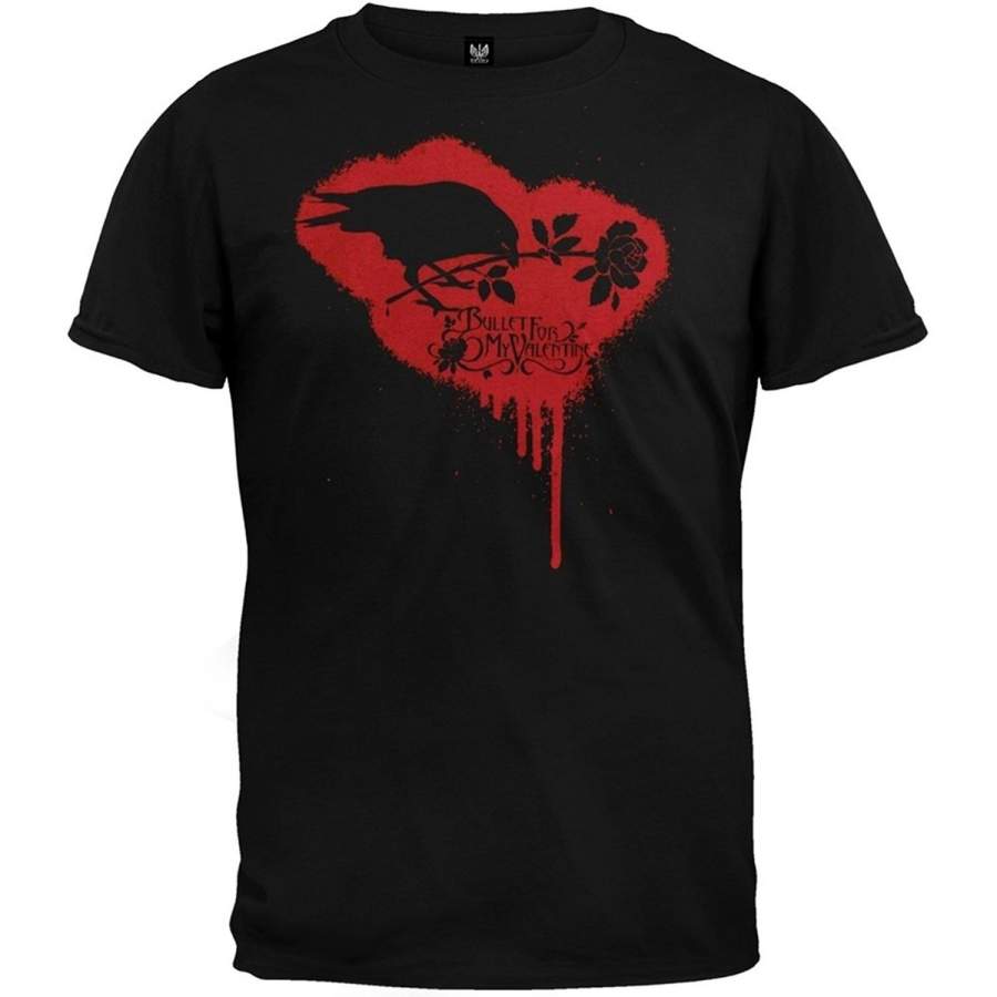 Men’s Bullet For My Valentine Crow T-Shirt