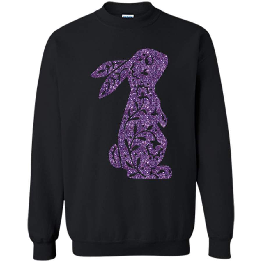 Bunny Shirt – Easter Day T-Shirt Printed Crewneck Pullover Sweatshirt 8 oz