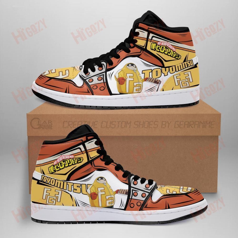 Bnha Fatgum Sneakers Custom Anime My Hero Academia Shoes Gift Idea