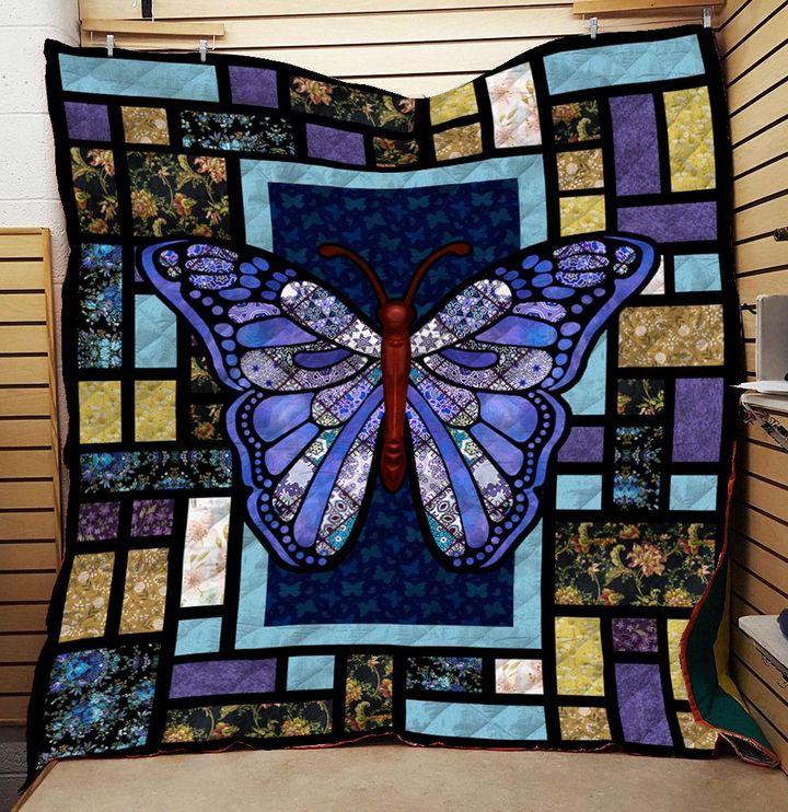 Butterfly – Floral Blanket Gift For Butterfly Lovers Lover Friend Birthday Gift Home Decor Bedding Couch Sofa Soft And Comfy Cozy