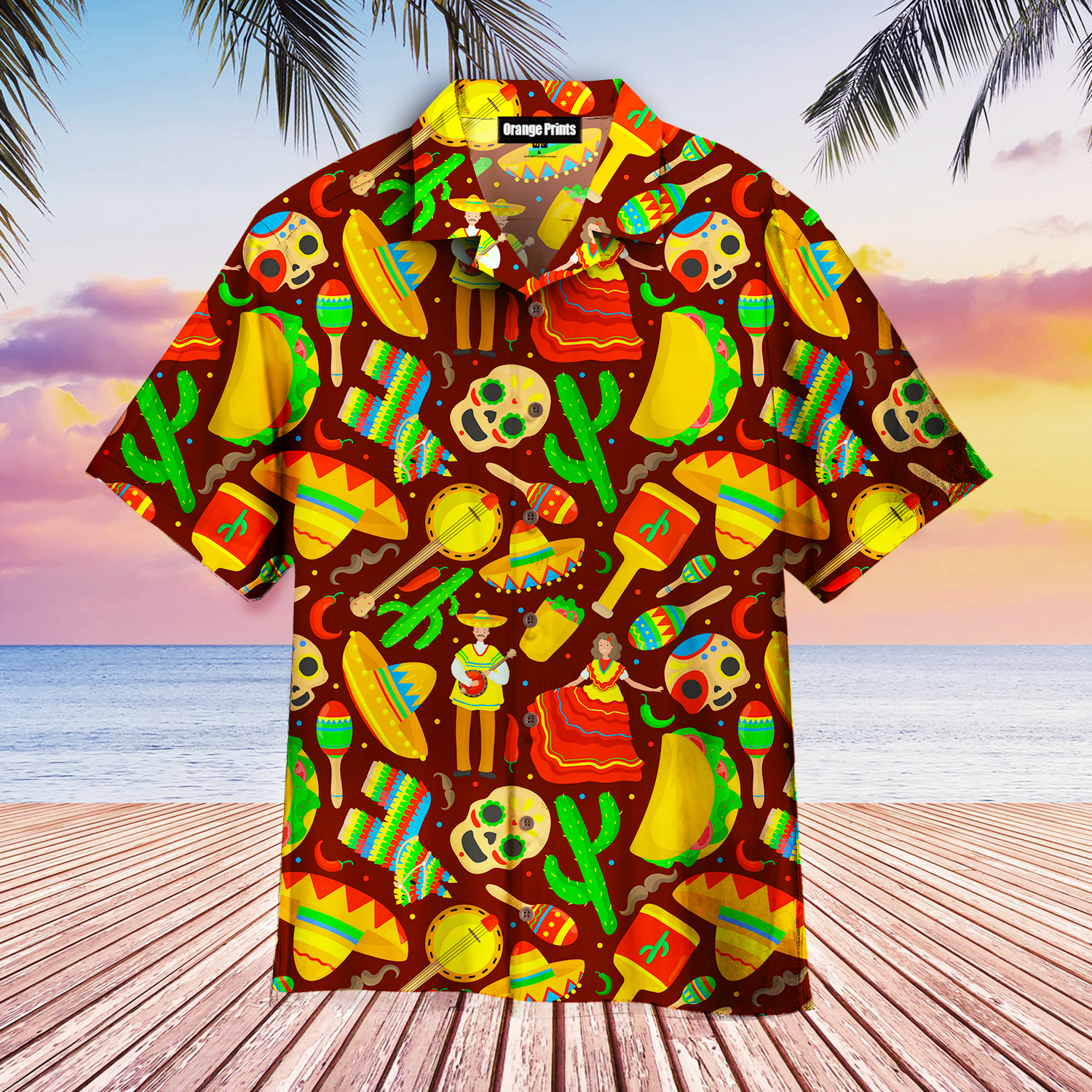 Fiesta Cinco De Mayo Mexico Hawaii Shirt For Men Women Ha99760