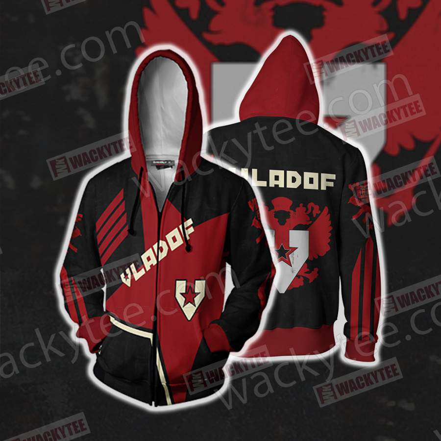 Borderlands Vladof Zip Up Hoodie