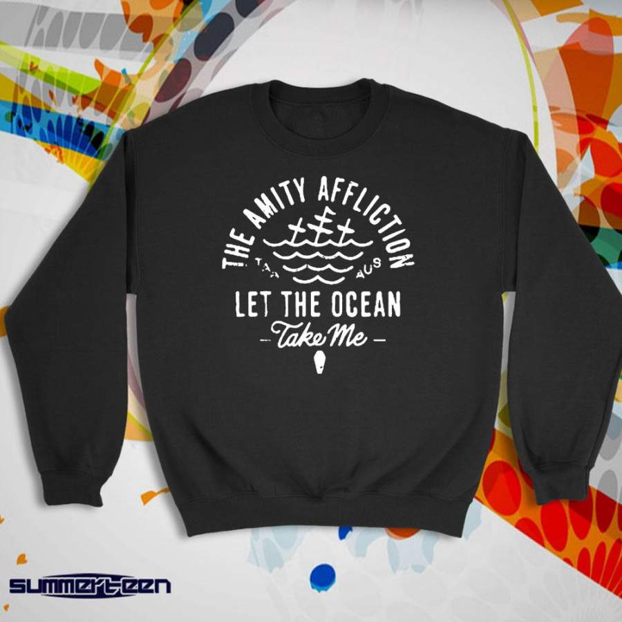 The Amity Affliction Let The Ocean Take Me Women’S Sweatshirt T-Shirt