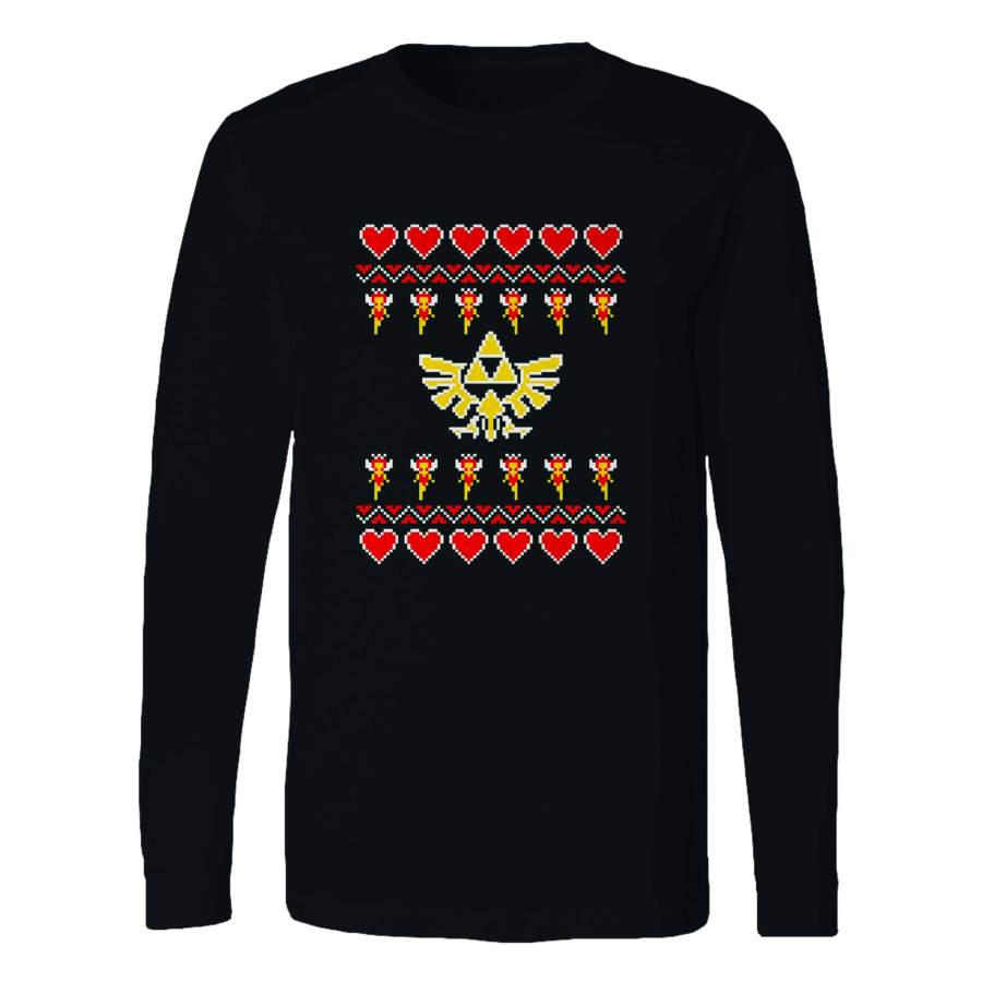 Hylian Holiday The Legend Of Zelda Christmas Long Sleeve T-Shirt