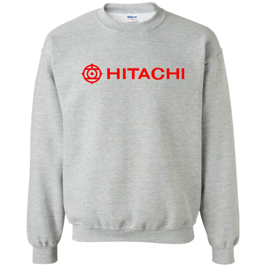 AGR Hitachi Logo Crewneck Pullover Sweatshirt