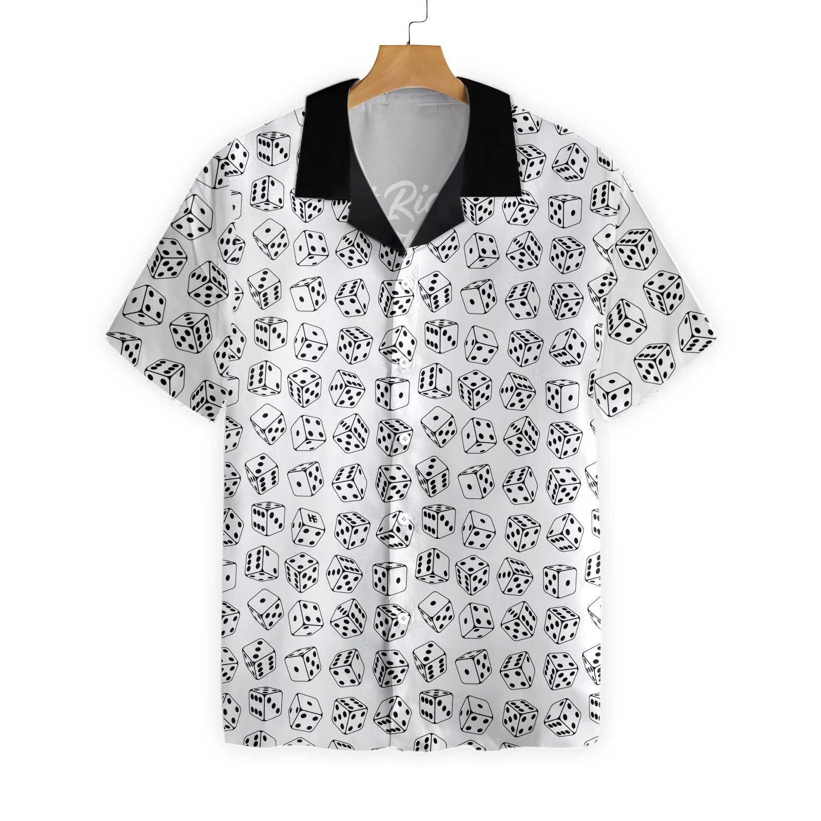 Casino Dice Pattern Get Rich Sooner 0802 Hawaii Shirt Ha65709