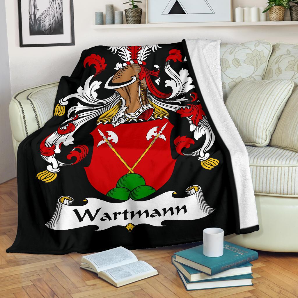 Wartmann Germany Blanket – German Family Crest A7