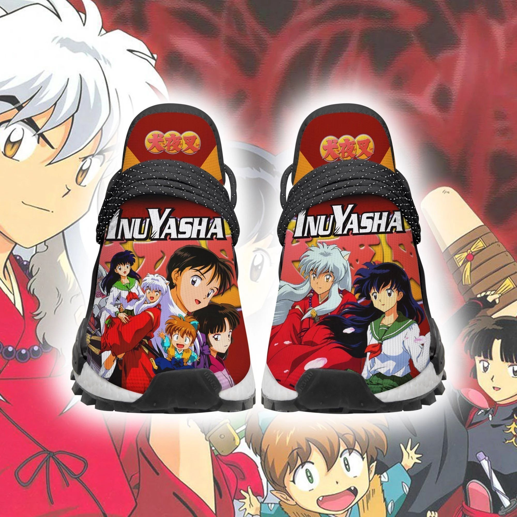 Inuyasha Shoes Characters Custom Anime Sneakers Unisex Men Women