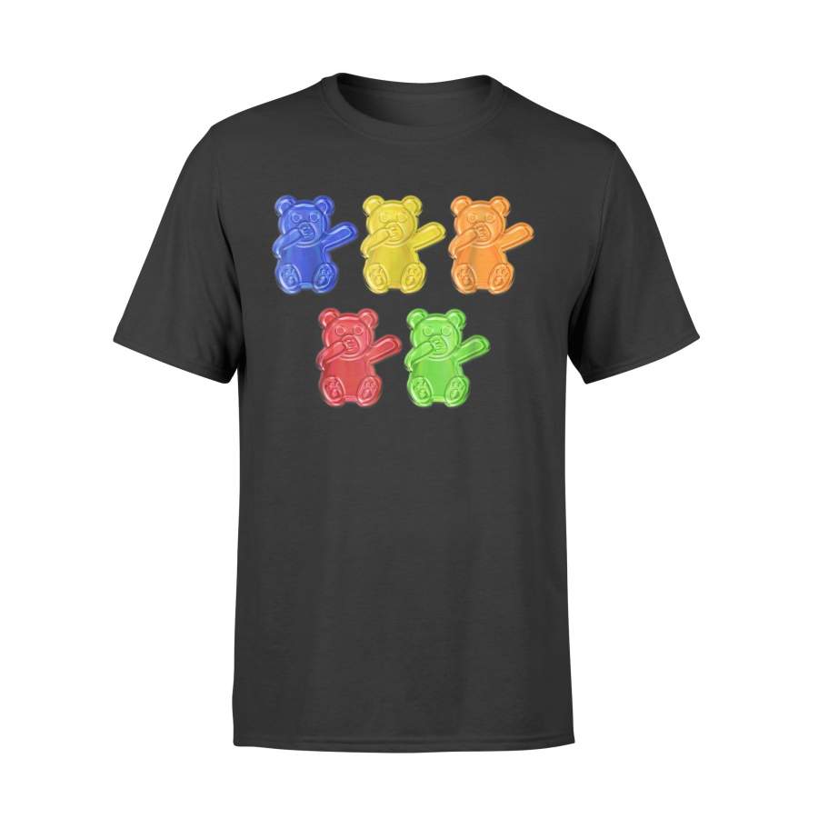 Dabbing Bear  Dancing Gummy Candy Dab T Shirt