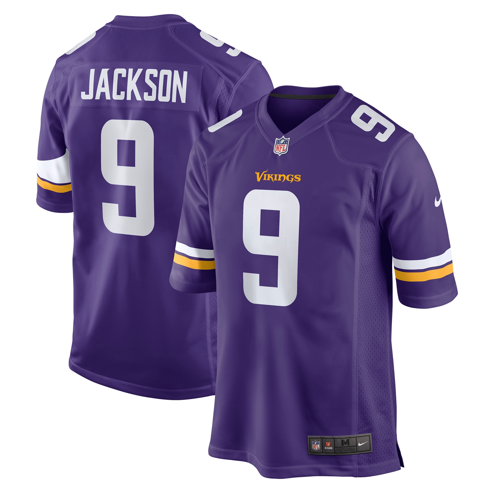 Trishton Jackson Minnesota Vikings Game Jersey – Purple