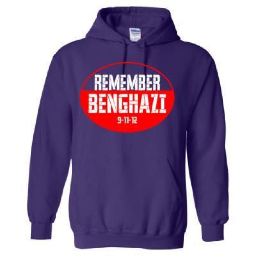 AGR Remember Benghazi 9-11-12 – Heavy Blend™ Hooded Sweatshirt