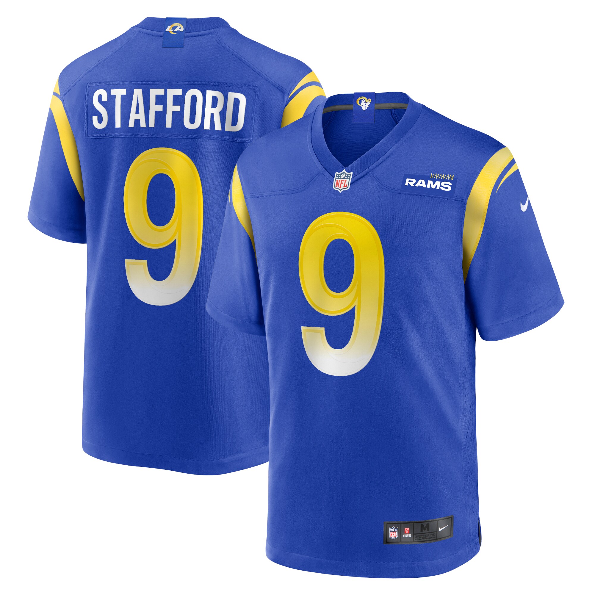 Matthew Stafford Los Angeles Rams Player Game Jersey – Royal