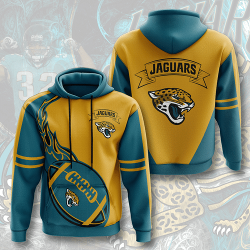 Jacksonville Jaguars Zip 3D Hoodie  3D  Personalized Trending Gift