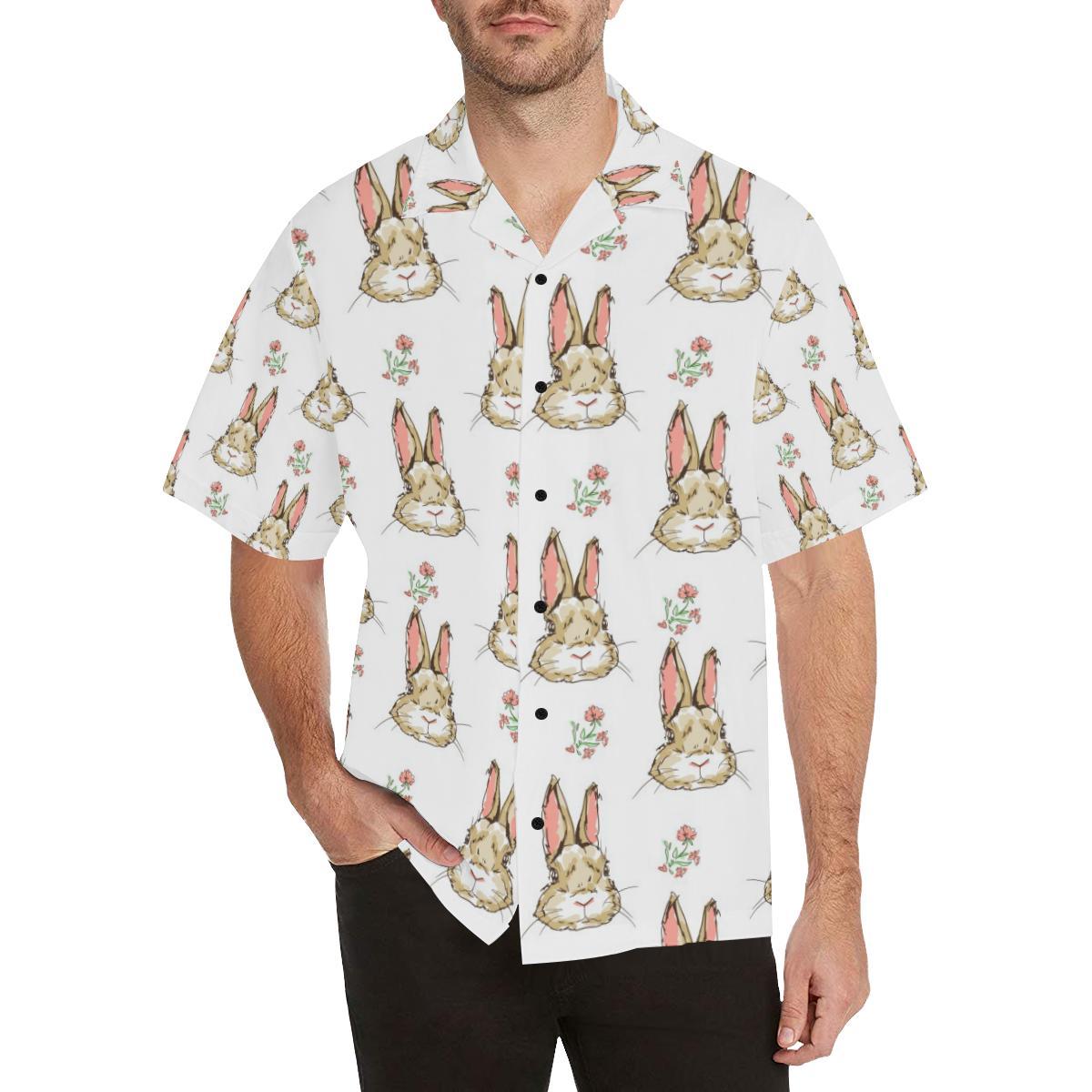 Rabbit Pattern Print Design Rb09 Hawaiian Shirt