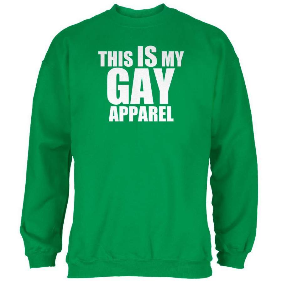 Christmas This Is My Gay Apparel Sarcastic Mens Sweatshirt