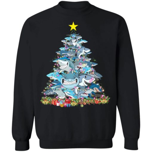 Shark Christmas Tree Sweatshirt