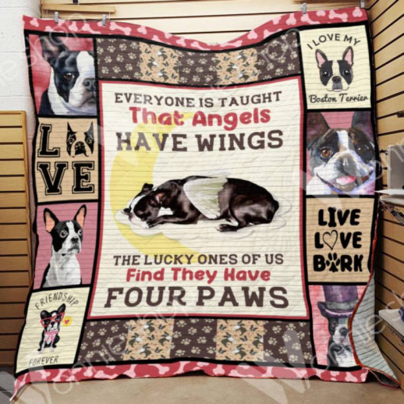 Boston Terrier Dog Blanket DCB0901 73O31